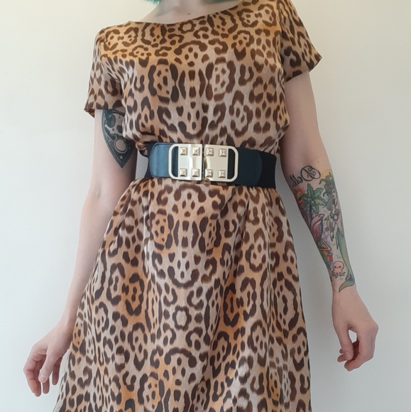 Sinéquanone Jaguar Print Dress. - Picture 5 of 6